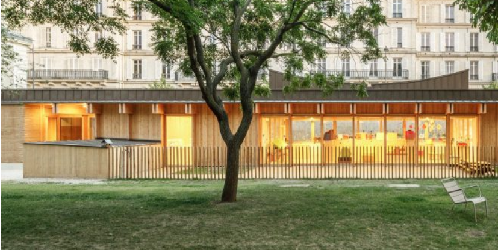 SALA CUNA DE VANGUARDIA REVIVIÓ UN BARRIO HISTÓRICO DE PARÍS