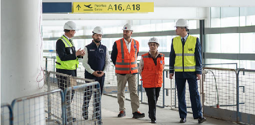 Gobierno da el vamos a modernización del Terminal Nacional del Aeropuerto de Santiago por una inversión cercana a los US$60 millones