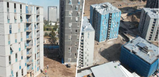 Imágenes y los detalles de cómo va la construcción de la Villa Panamericana para Santiago 2023