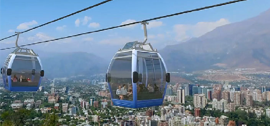 Teleférico a Huechuraba: MOP afirma que obras parten el 2° semestre y Matthei dice que «hay detalles que conversar»