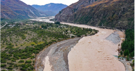 Ministerio de Obras Públicas informa que embalses tienen un 34% más de aguas almacenadas respecto al 2022