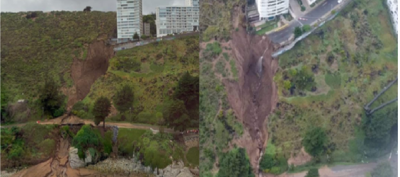 Reparar Av. dañada por socavón que tiene edificio al borde de colapso costaría más de $1.000 millones