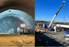 EFE Sur informa que obras del nuevo Puente Ferroviario Bío Bío presentan cerca de un 25% de avance