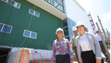 Ministra López da a conocer 90% de avance en construcción de nueva Comisaría de Carabineros de Antofagasta que beneficiará a 140 mil personas