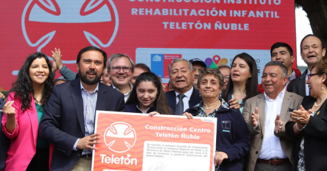 Ministra del MOP anuncia llamado a licitación del nuevo centro de rehabilitación infantil Teletón en la comuna de Chillán