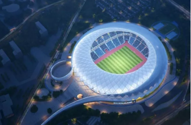 Inversión china avanza a paso firme en El Salvador con un nuevo estadio que promete ser el «más moderno de Latinoamérica»
