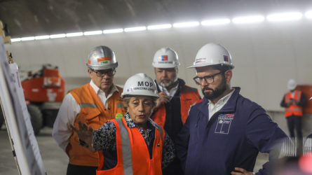 PRESIDENTE BORIC DA INICIO A CONSTRUCCIÓN DE AUTOPISTA AMÉRICO VESPUCIO ORIENTE II