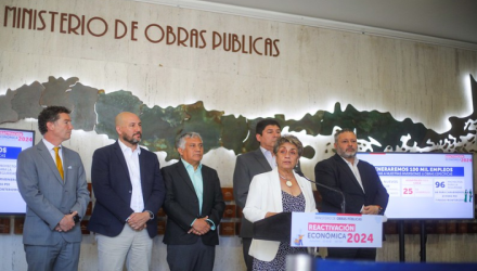 Ministra López anuncia inversión directa del MOP por $3,6 billones y la generación de 100 mil nuevos empleos en 2024