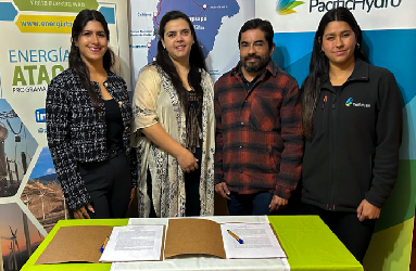 Pacific Hydro Chile y PTI Energía Atacama firman importante convenio