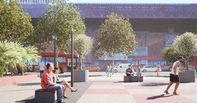 Avances del proyecto Nueva Alameda: Obras parten el segundo semestre e incluye remodelación de acceso a estación de Metro