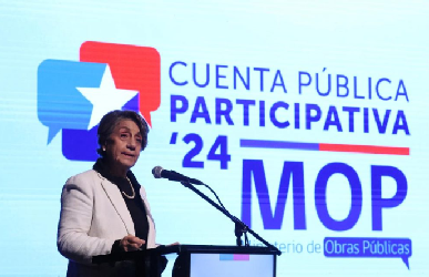 Ministra López destaca rol del MOP en la reactivación económica del país: “Estamos gestionando cerca del 40% de la inversión pública”