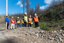 Subsecretario de Obras Públicas inspeccionó trabajos en Santa Juana y anunció soluciones para la Ruta de la Madera