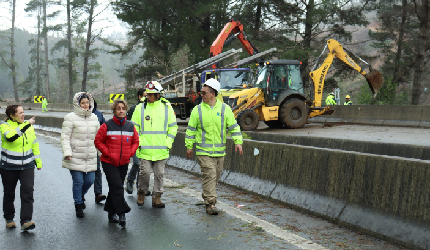 Sistema frontal: MOP reporta 100 afectaciones a infraestructura pública a nivel nacional