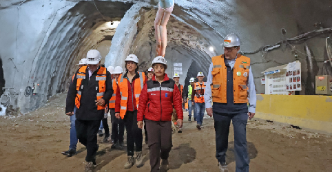 Autopista subterránea Américo Vespucio Oriente II completa 7% de avance
