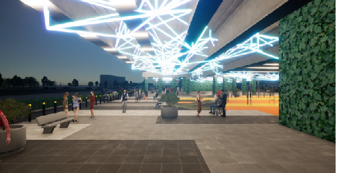 MOP iniciará en 2025 el mejoramiento urbano del paso bajo nivel de la Autopista Vespucio Sur en Macul
