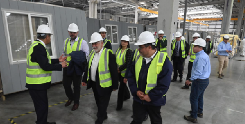 Ministro Montes: “la vivienda industrializada es una manera de modernizar y actualizar el sector de la construcción”