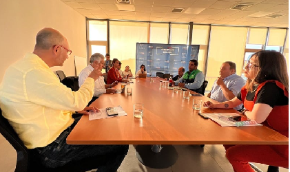 Diputado Ilabaca y dirigentes pidieron a ministro(s) del MOP priorizar APR de Niebla-Los Molinos